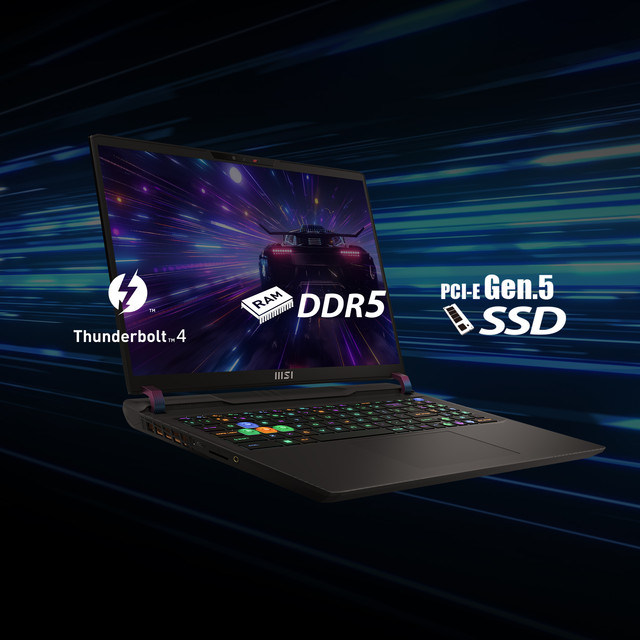 Laptop MSI Vector, 16'', QHD+, Intel Core i9-13950HX, NVIDIA GeForce RTX 4080, 32GB RAM, 1TB SSD, i zi