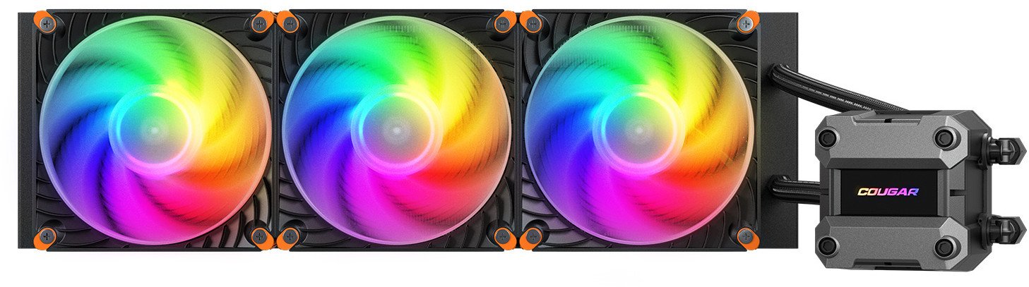 Ftohës uji CPU Cougar Poseidon Ultra 360, 360mm, ARGB, i zi