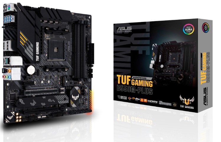 Pllakë amë ASUS TUF Gaming B550M PLUS AMD B550 Socket AM4 micro  ATX