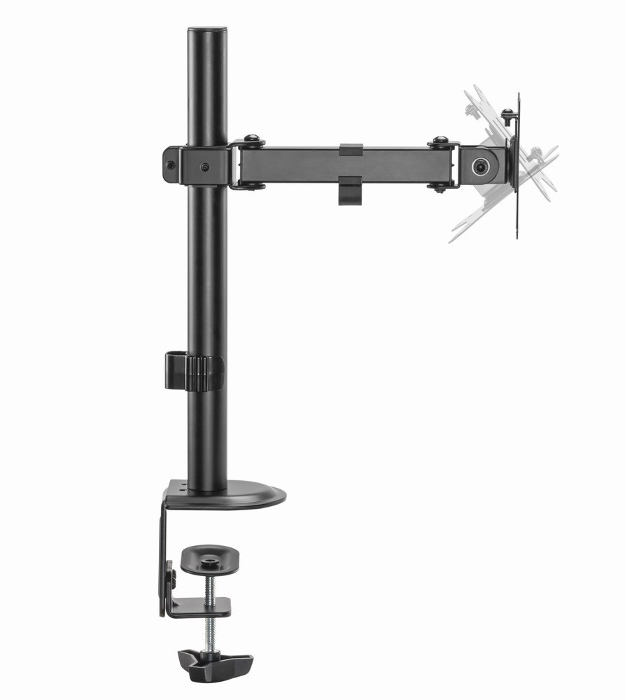 Mbajtës për monitor Gembird MA-D1-03, 17”-32”, i zi