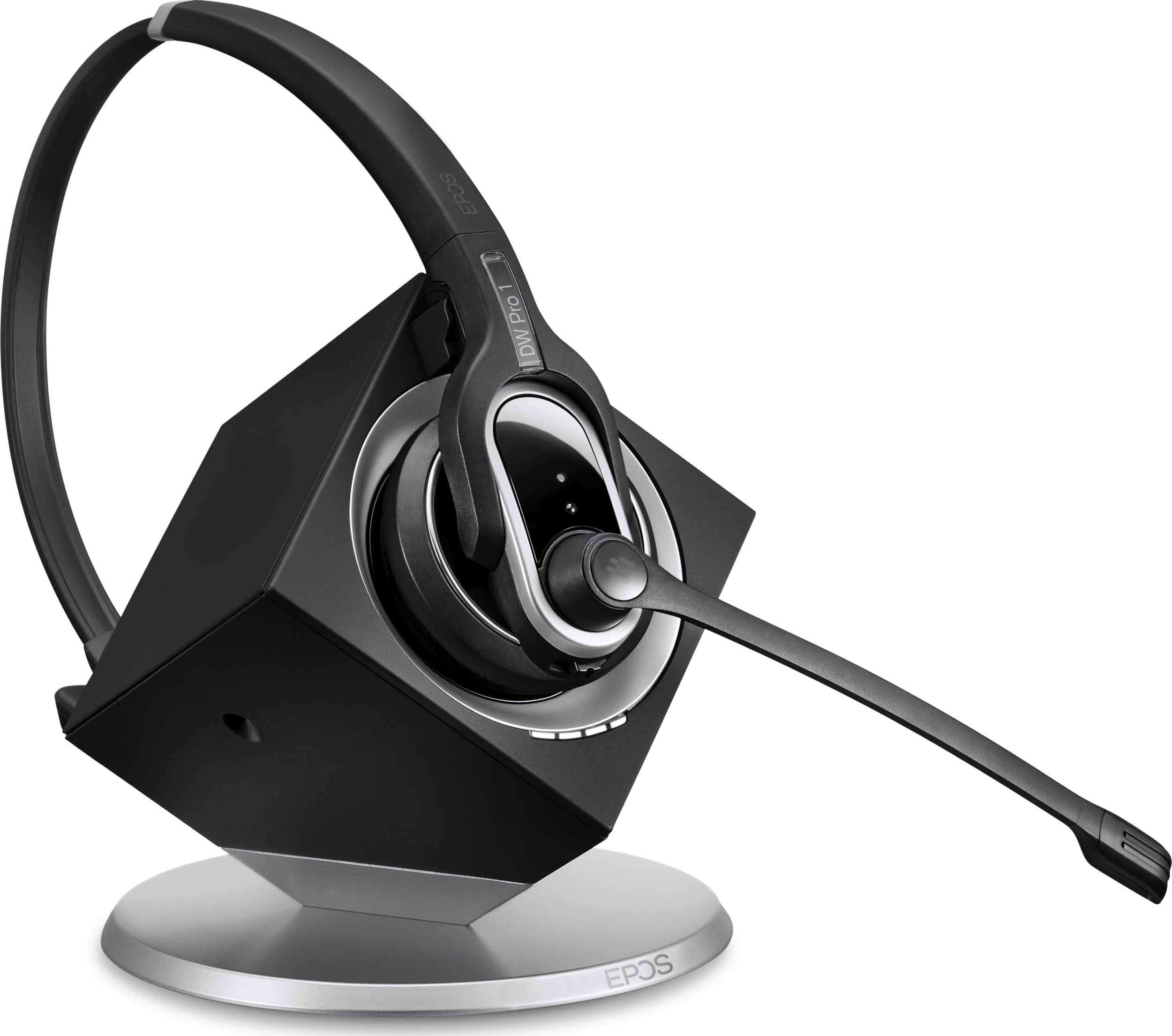 Kufje pa tela EPOS IMPACT DW Pro 1 ML, DECT, për telefon fiks dhe PC, e zezë