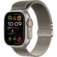 Apple Watch Ultra2 Cellular, 49mm, Natural Titanium Case with Natural Titanium Milanese Loop, L Apple Watch Ultra2 Cellular, 49mm, Natural Titanium Case with Natural Titanium Milanese Loop, L