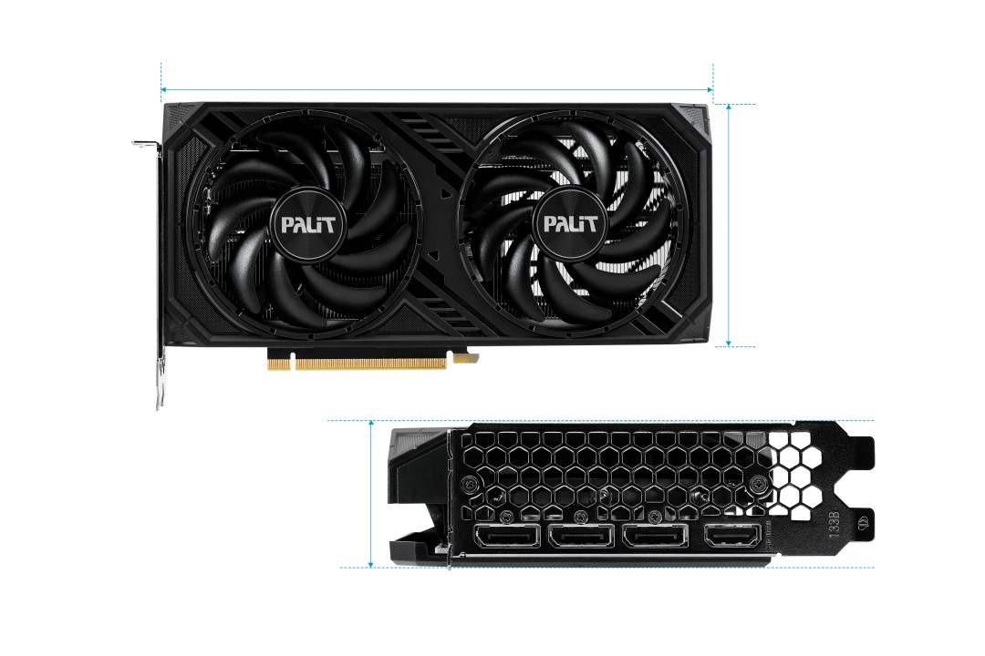 Kartë grafike PALiT NVIDIA GeForce RTX 4060 Ti, 8 GB GDDR6