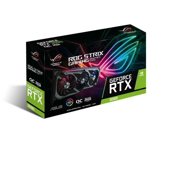 Kartelë grafike ASUS ROG -STRIX-RTX3090-O24G-GAMING NVIDIA GeForce RTX 3090 24 GB GDDR6X