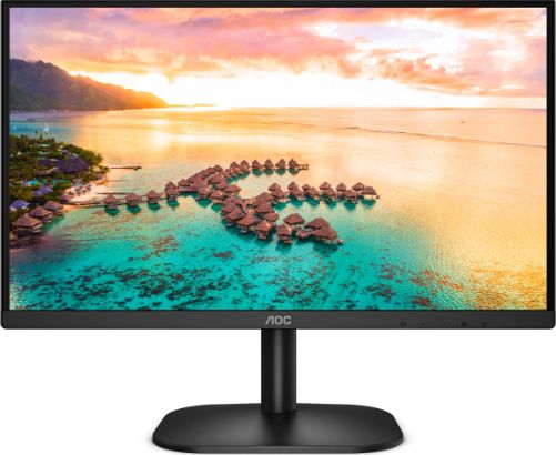 Монитор AOC 24B2XH/EU, 23.8", Full HD, црн
