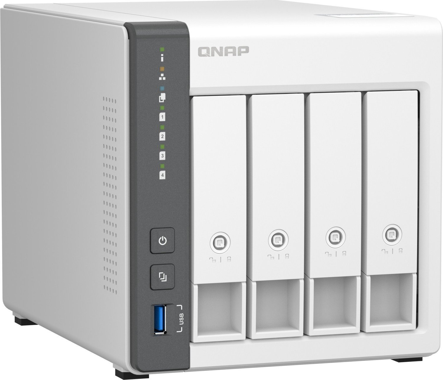Server NAS QNAP TS-433-4G, 4GB RAM, 2TB HDD Seagate IronWolf