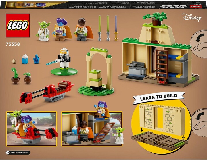 Set LEGO® Star Wars™ 75358 Tenoo Jedi Temple, 124 pjesë
