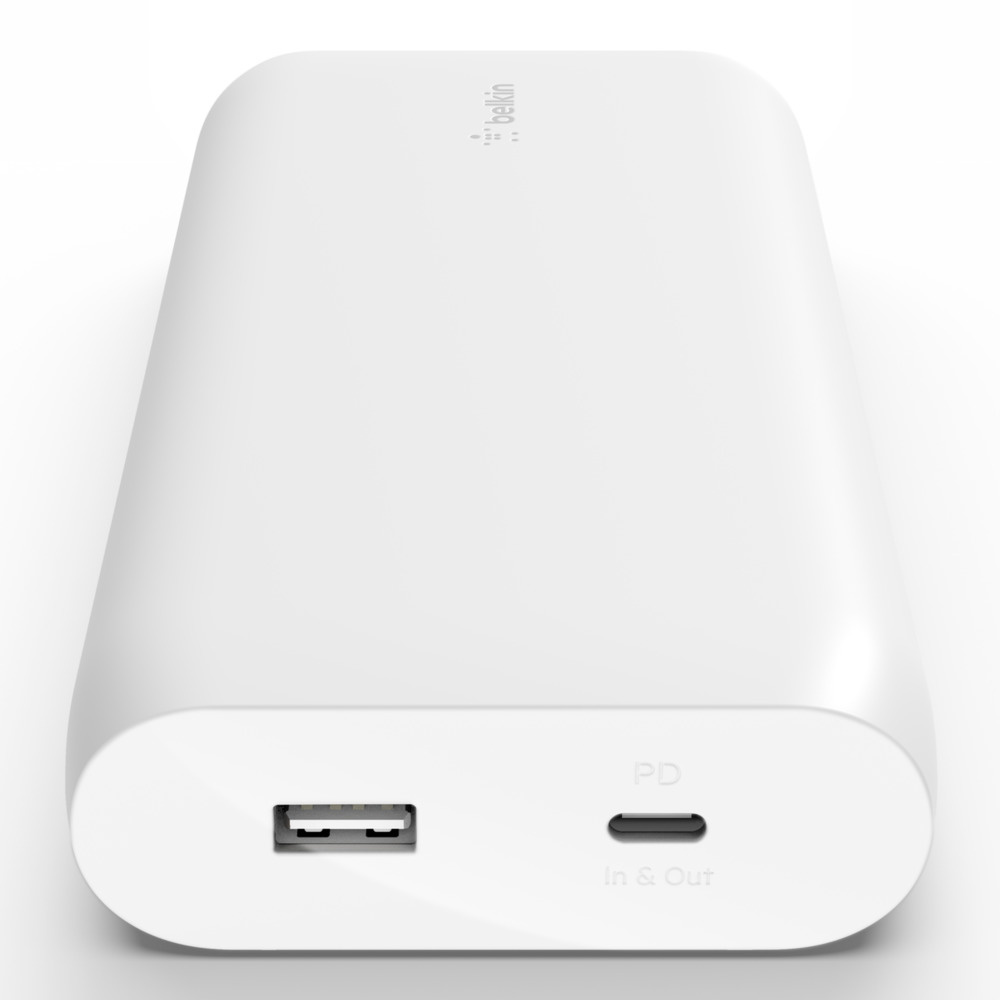 Powerbank Belkin Boost Charge, 20000mAh, 30W, i bardhë