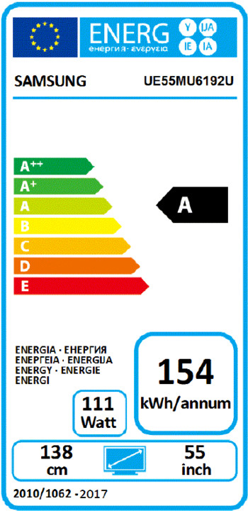 Телевизор Samsung UE55MU6192 - 138см