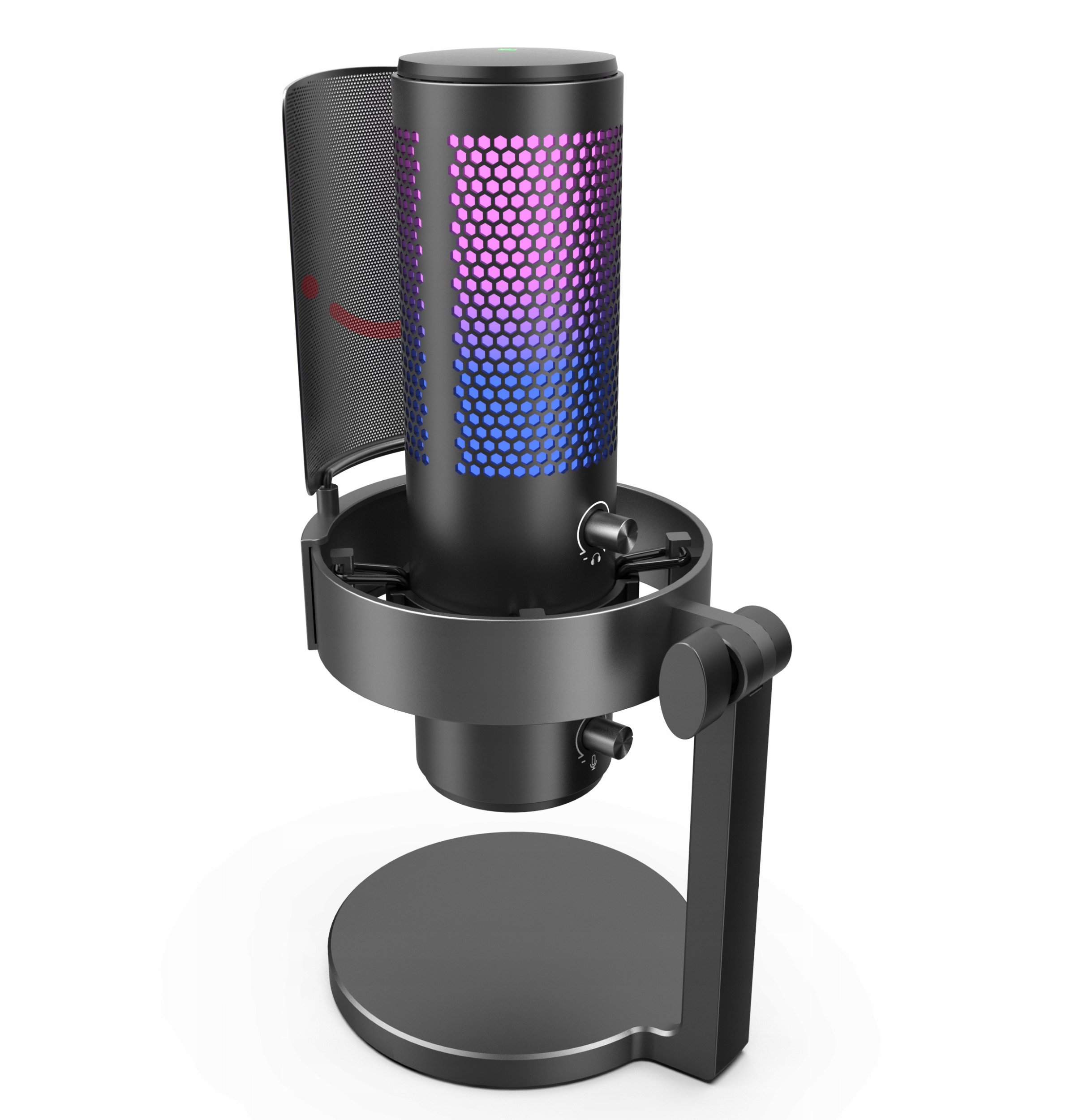 Mikrofon kondensator studio Fifine A9, USB, RGB, i zi