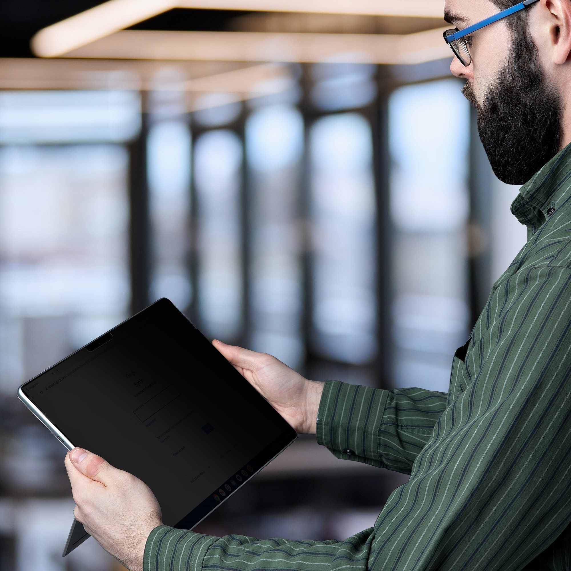 Екран за приватност StarTech.com 4 Way, за Surface Pro 8 9 X 13\", допир, мат