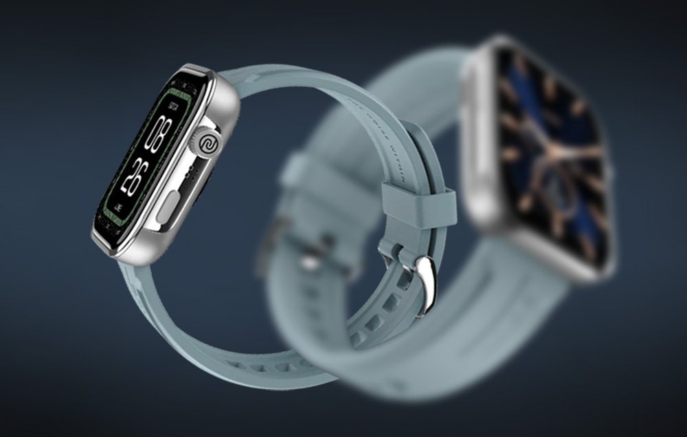 Smartwatch Noise Pro 5 Max, ekran 1.96" AMOLED, IP68, blu