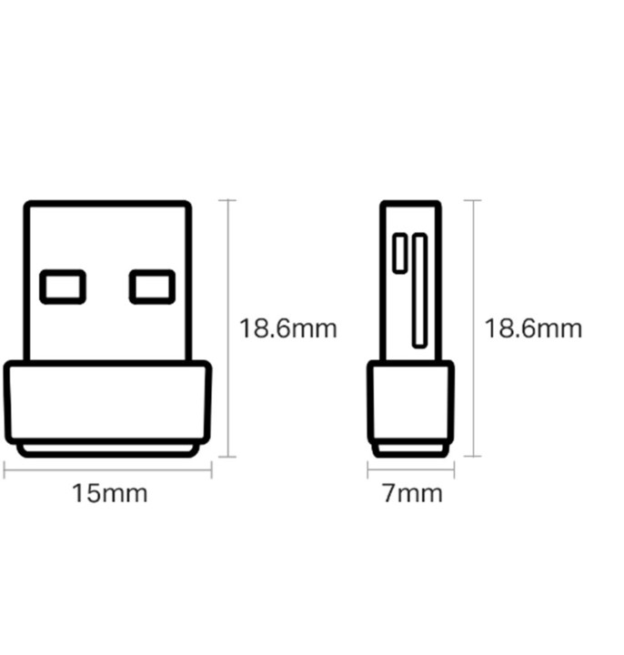 Kartelë Wi-Fi TP-LINK Archer T2U Nano