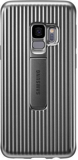 Mbrojtëse Samsung Protective Standing për Galaxy S9, e argjendtë