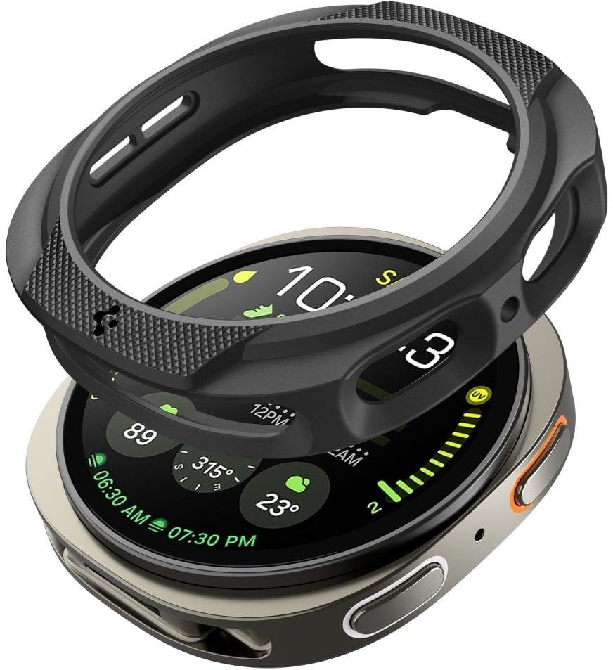 Mbulesë orë inteligjente Spigen Liquid Air, për Samsung Galaxy Watch8 44mm, e zezë mat