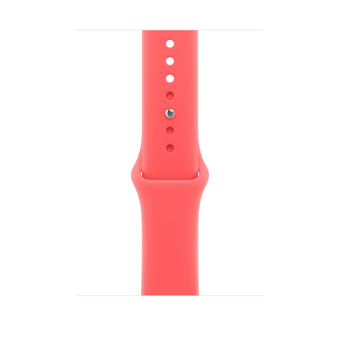 Apple Watch 46mm Sport Band, Bright Guava - S/M (SEASONAL)