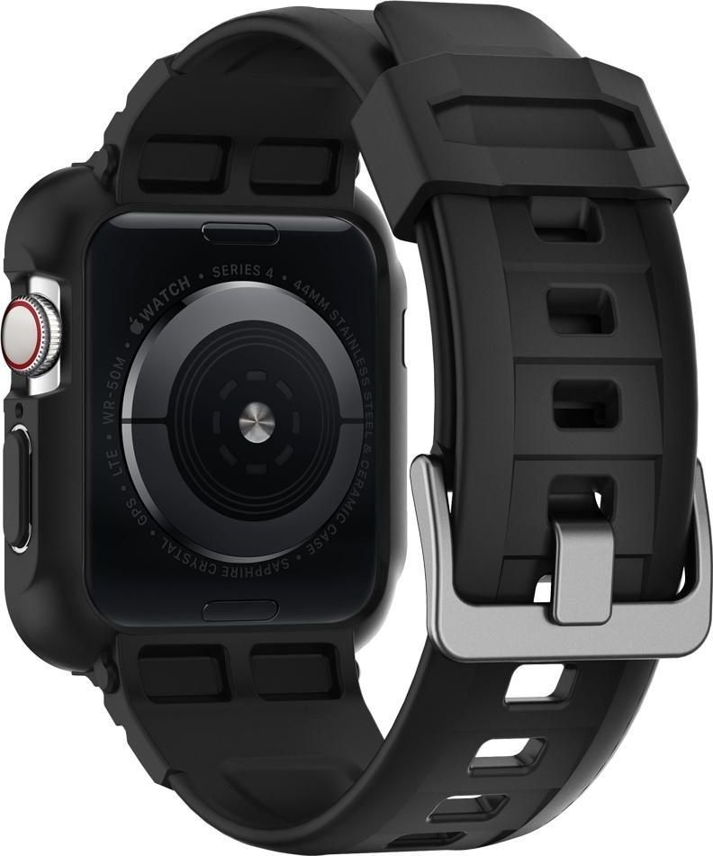 Mbrojtëse Spigen Rugged Armor ”PRO” për Apple Watch 4 (44mm), e zezë