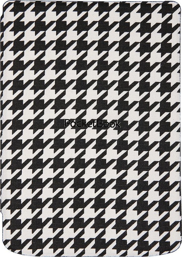 Mbulesë PocketBook Shell Cover Rhombus 6", për Verse dhe Verse Pro, bardh e zi