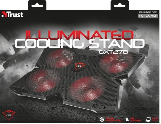 Trust GXT 278 Yozu Стенд за Ладeње на Лаптоп за 17.3"