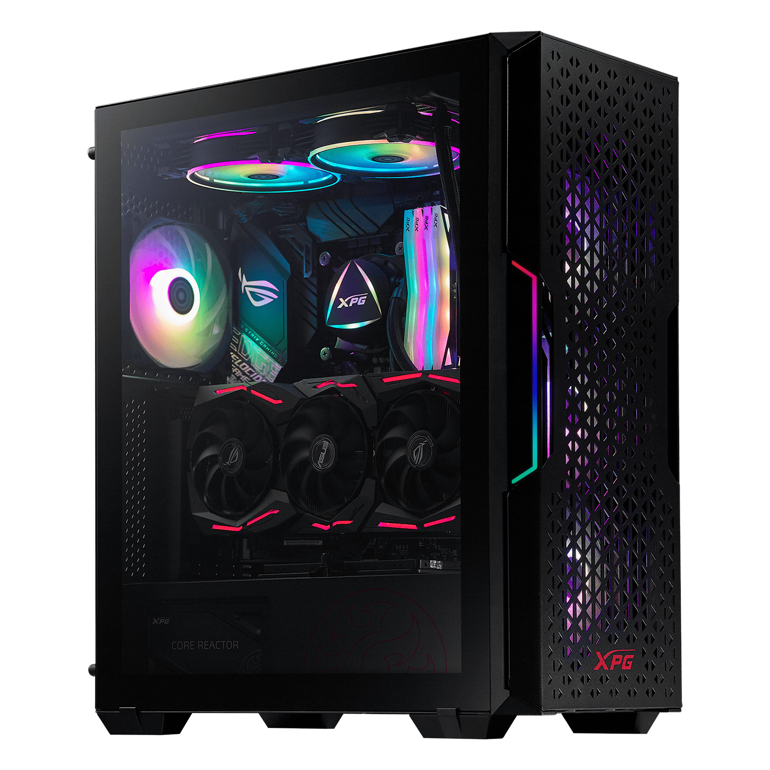 Kasë për PC Adata XPG STARKER AIR, e zezë