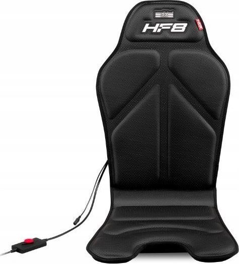 Pad haptik lojërash Next Level Racing HF8, 8 motorë vibrimi, lidhje USB dhe 3.5mm, i zi