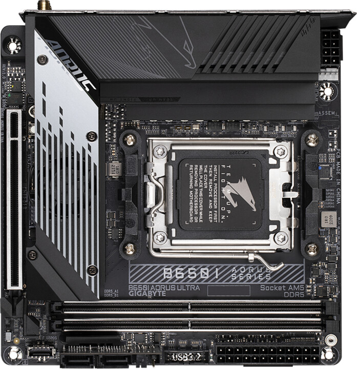 Pllakë amë GIGABYTE B650I AORUS ULTRA, AM5, mITX