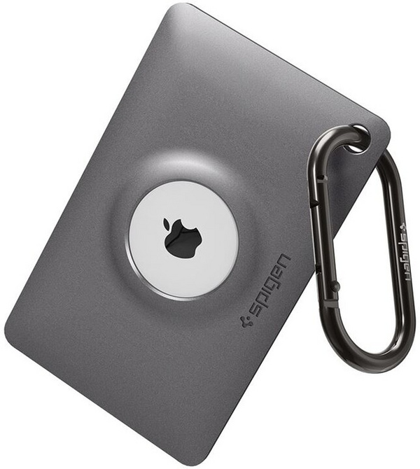 Футрола Spigen каивче Air Fit за Apple AirTag, бела боја