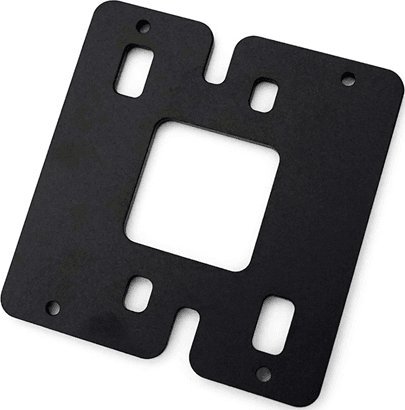 Кратка потпорна плочка Thermal Grizzly AMD AM5 Short Backplate, за лежиште AM5, црна