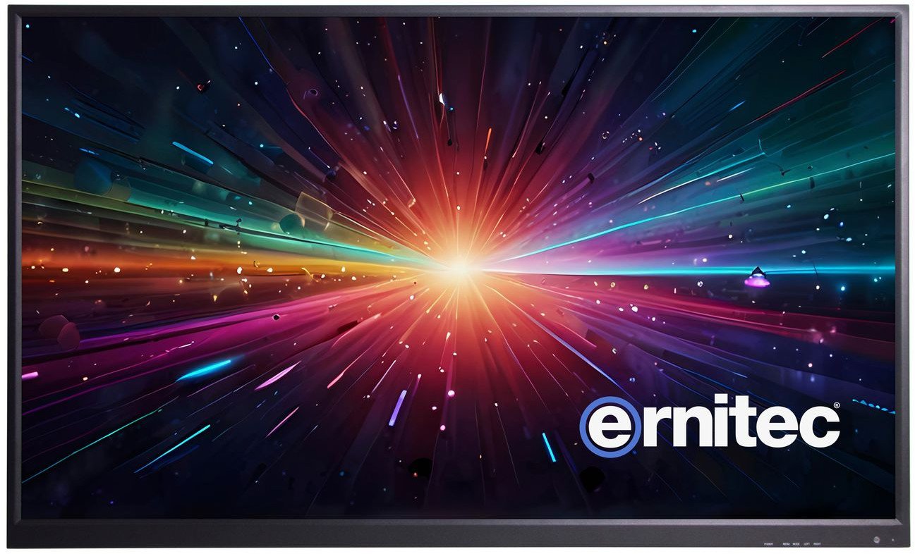 NVR Ernitec 43", 4K, 24/7 mbikëqyrje, i zi