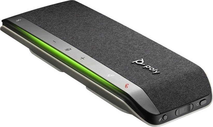 Speakerphone Bluetooth Poly Sync 40 Plus, USB A C, bateri 20 orë, gri