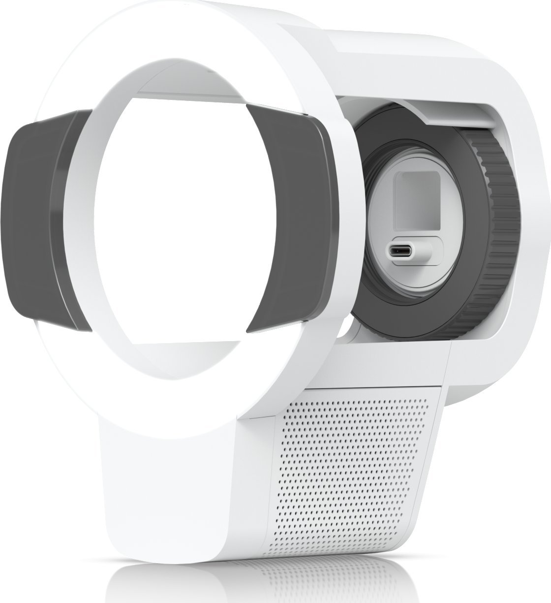 Осветлувачки аксесоар Ubiquiti AI Enhancer UACC-AI-PRO-ENHANCER-W, LED рефлектор, детекција со радар, бел