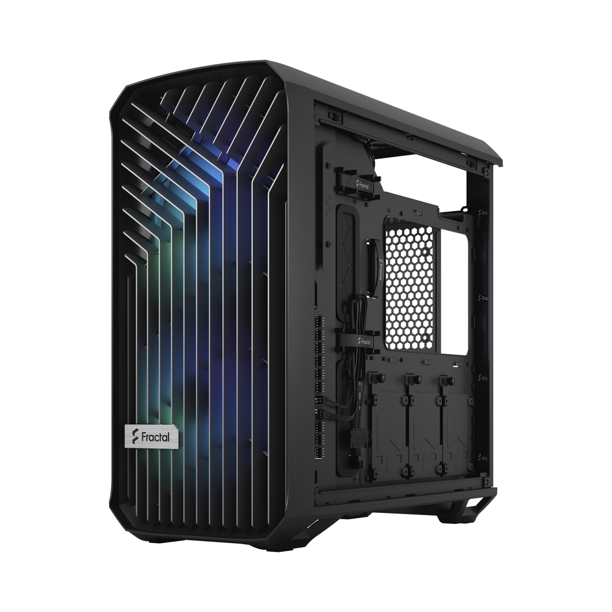 Kasë për PC Fractal Design Torrent Compact RGB Black TG, e zezë