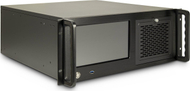 Kase serveri Inter-Tech 4U-4460 TFT Stand, 4U, ekran TFT, e zezë