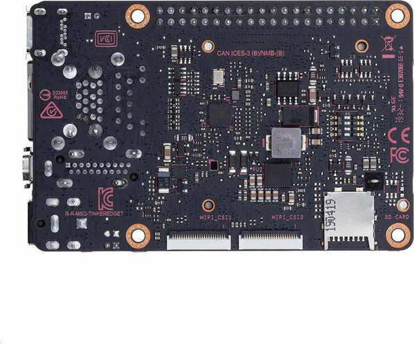 Plakë kompjuterike Asus Tinker Edge T (90ME0140-M0EAY0), 1GB RAM, NXP i.MX 8M, Google Edge TPU, e zezë