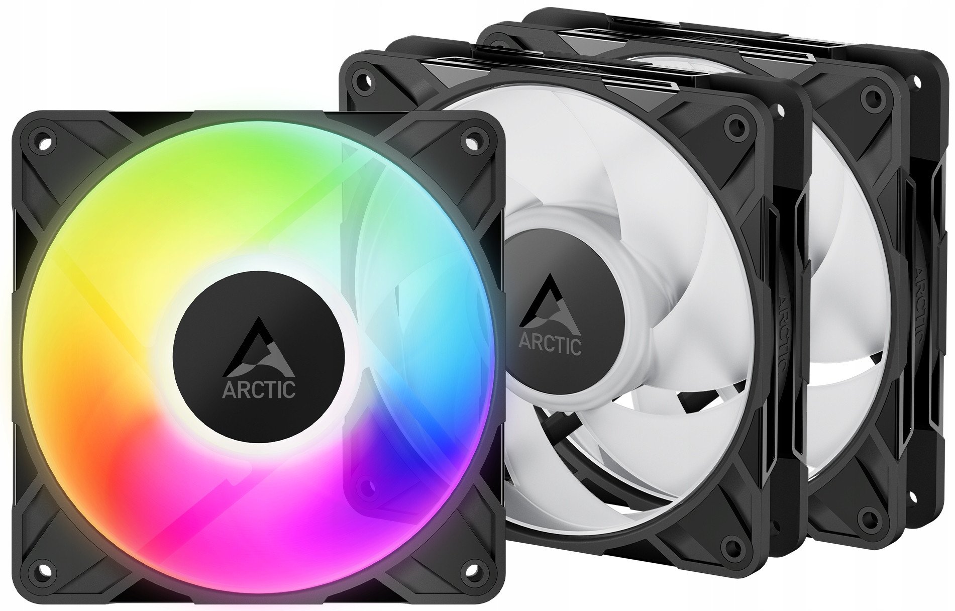 Ventilator PC ARCTIC P14 Pro a RGB, set 3 copë, 140mm PWM, me a RGB