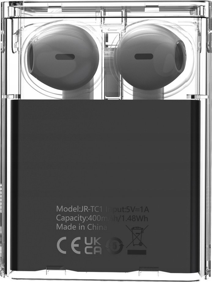 Kufje pa tela Joyroom JR-TC1 IceLens, TWS, Bluetooth 5.3, të zeza