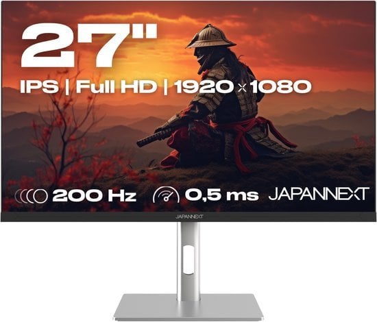 Monitor gaming JapanNext, 27", FHD, i zi