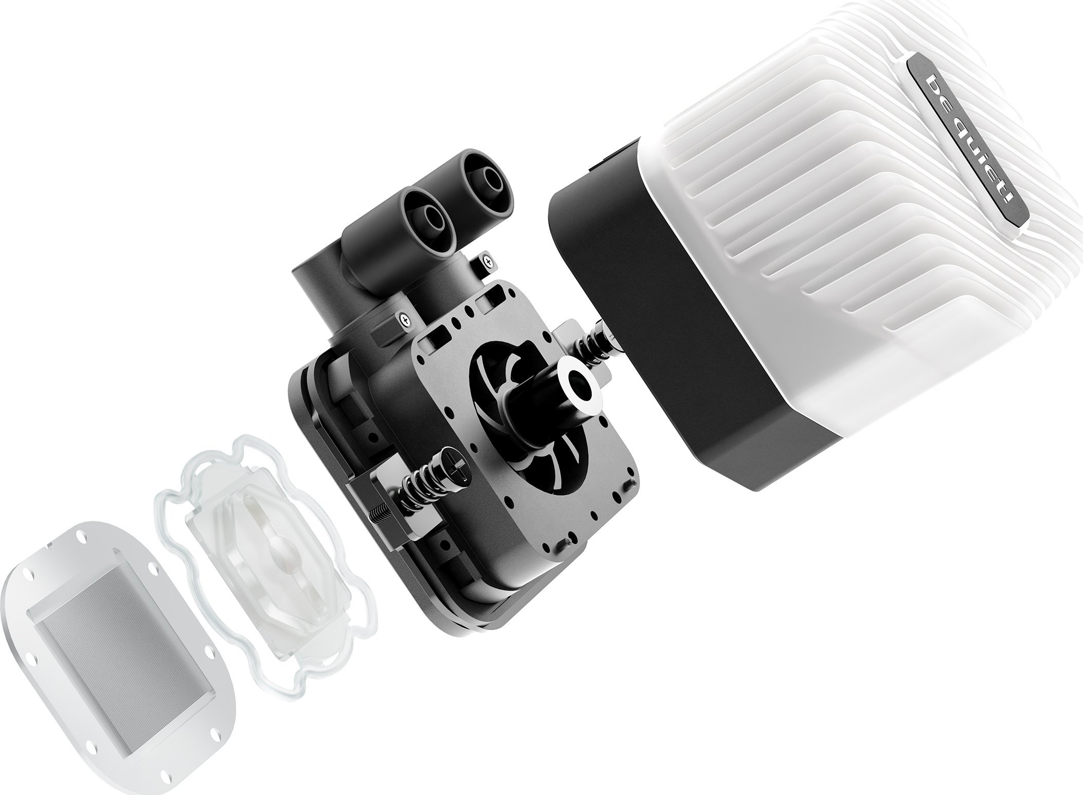 Sistem ftohës me ujë Be Quiet Light Loop 360mm, AIO, ARGB, i zi