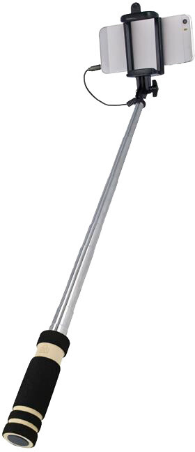 Shkop selfie Setty, me audiojack, i zi