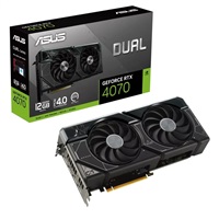 Kartelë grafike ASUS VGA NVIDIA GeForce RTX 4070 DUAL, 12GB GDDR6X
