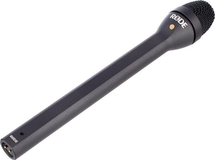 Mikrofon Rode Reporter, dinamik omnidireksional, lidhje XLR, i zi