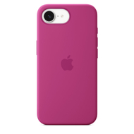 Apple iPhone 16e Silicone Case, Fuchsia