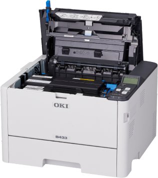 Printer lazer OKI B433dn, bardh e zi, rrjetë, i bardhë