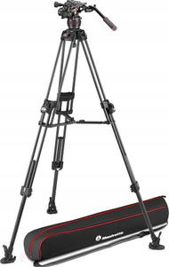 Трипод видео Manfrotto Nitrotech 608 Series со 645 Fast Twin, карбон, црн