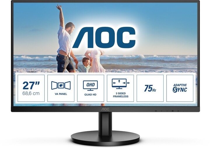 Monitor AOC Q27B3MA - LED, 27", i zi