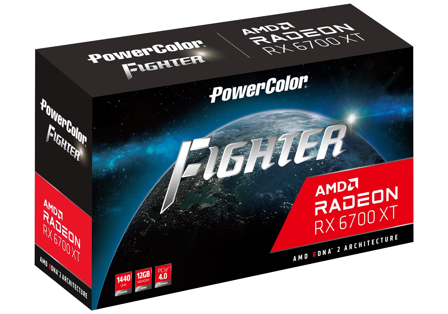 Kartë grafike PowerColor AX AMD Radeon RX 6700 XT, 12 GB GDDR6