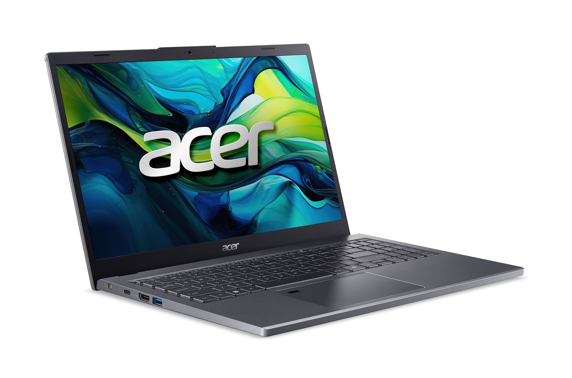 Laptop Acer Aspire 15 (A15-51M-78AC), 15.6", Core 7 150U, 32GB RAM, 1TB SSD, Windows 11 Home, сив