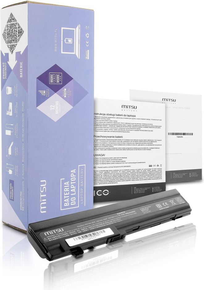 Bateri për laptop HP 510/530 (BC/HP-510), 4400 mAh, 10.8V