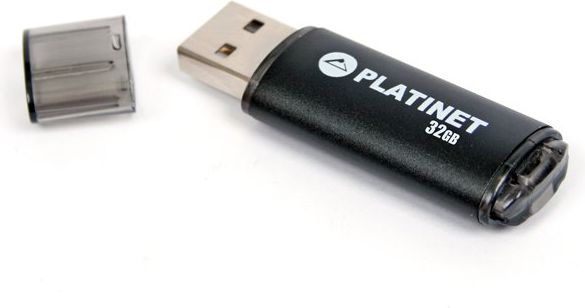 USB Platinet X-Depo, 32GB, e zezë