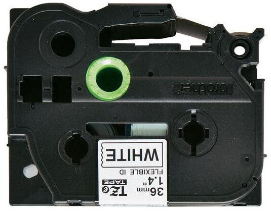 Shirit Brother TZE-FX261, 36 x 8, i bardhë / zi